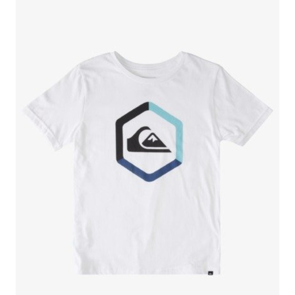 Quiksilver The Boldness T-Shirt White Size M(12) 4305 - Picture 1 of 1